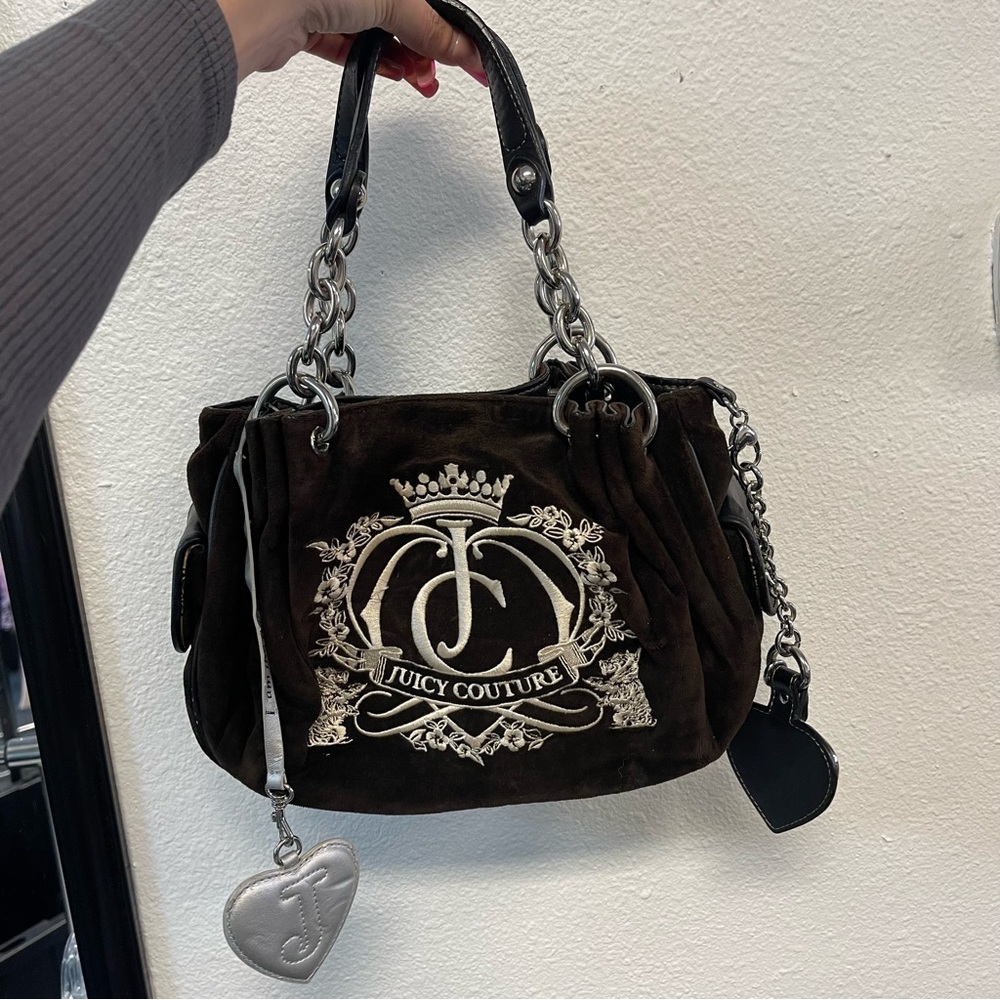 Juicy Couture Brown Shoulder Bag